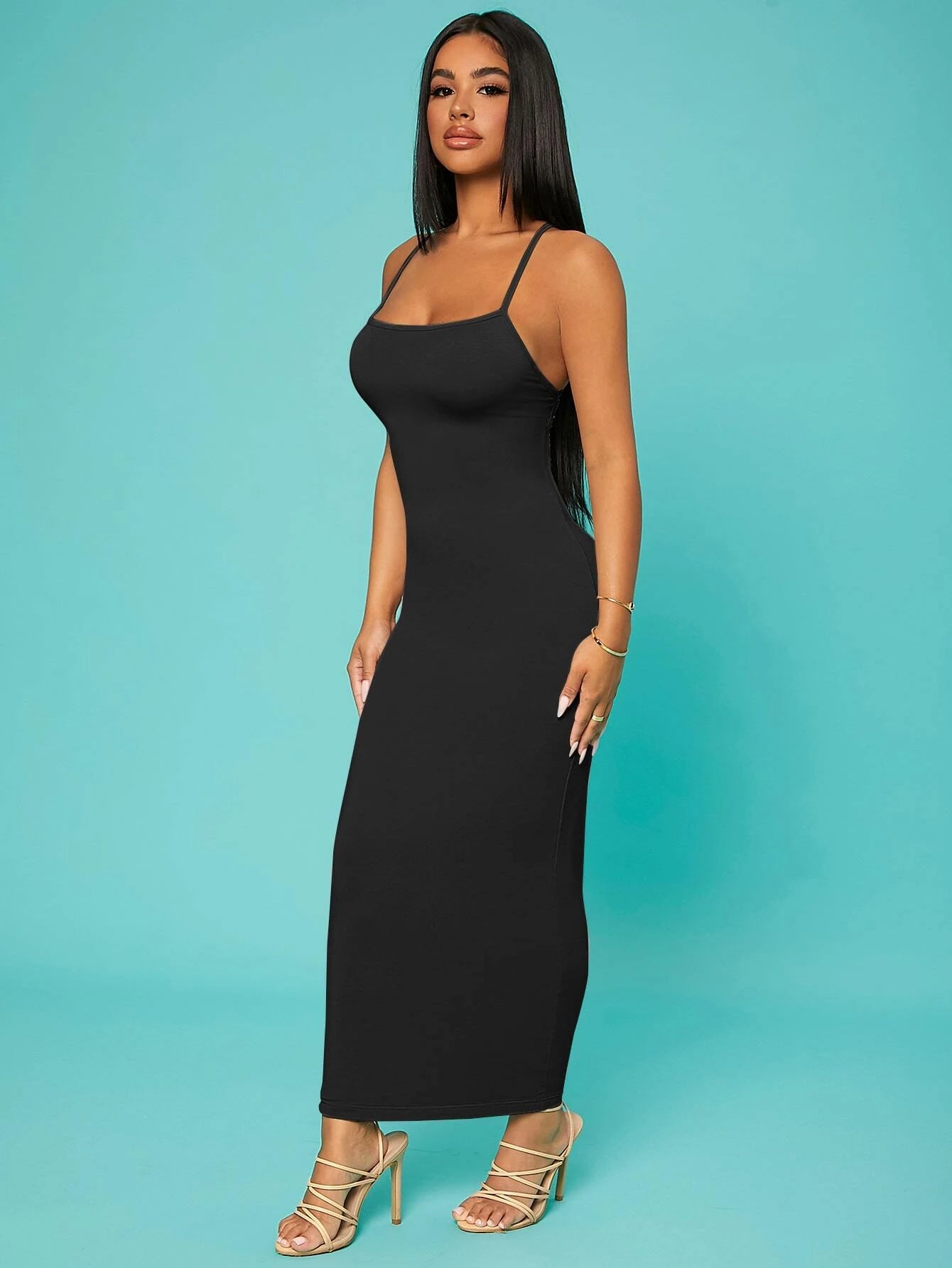 SXY Solid Criss-Cross Backless Bodycon Dress Concert Long Summer Dress Prom Dress Sexy Dress Valentine Day Dress,Summer Dresses for Women